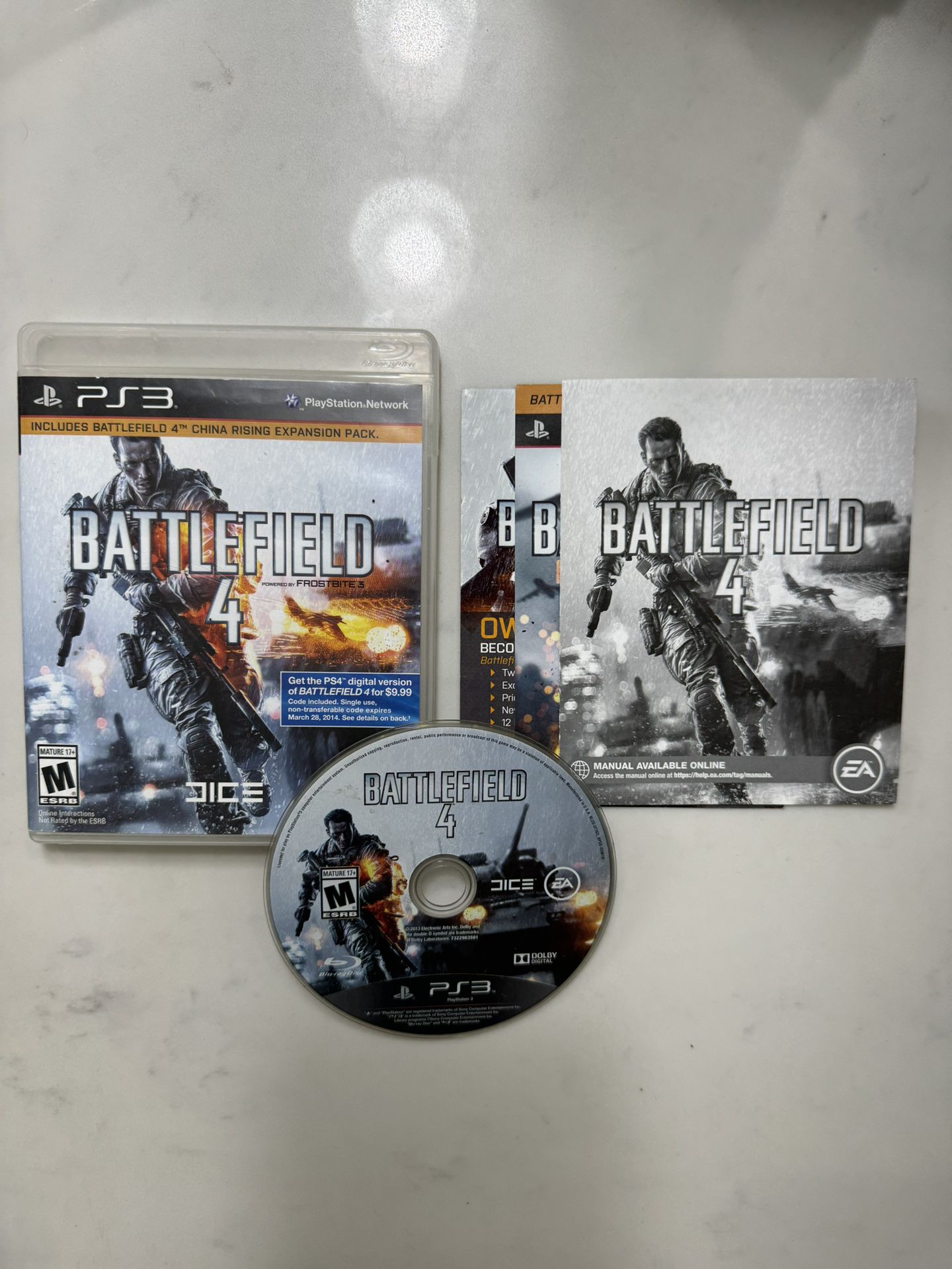 BattleField 4 PlayStation 3 PS3 Video GAME