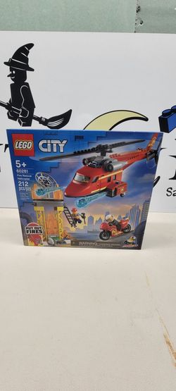 Lego City 60281 Fire Rescue Helicopter