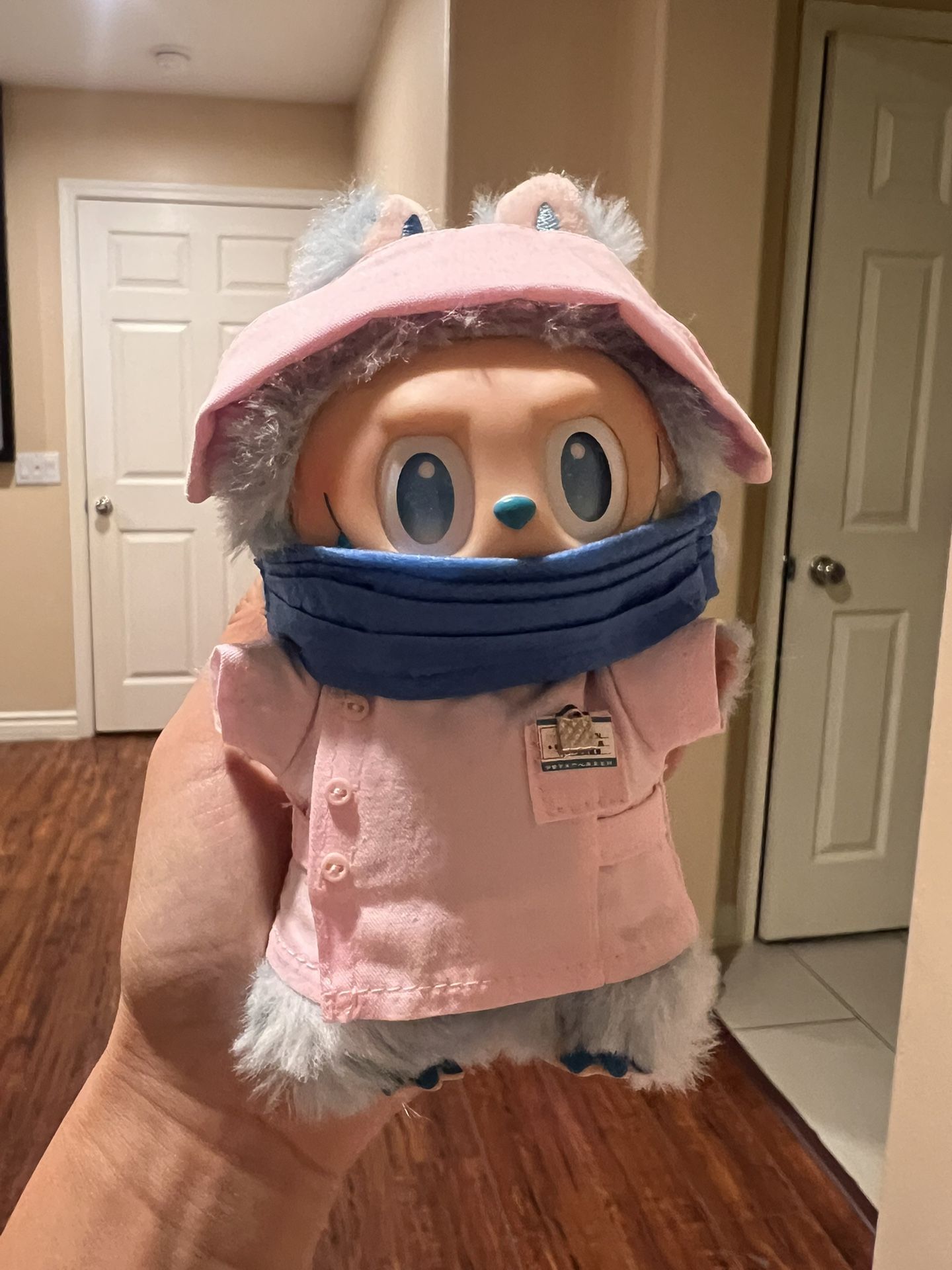 Labubu + Pink Doctor Outfit Full Set