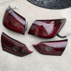 Infiniti Q50 14-17 Smoked Tail Lights