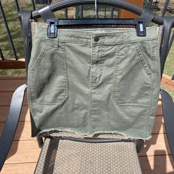Olive Green Skirt