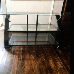 Mueble de vidrio para la tele o cualquier uso