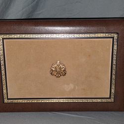 Vintage Prince Gardner Velvet Lined 2-Tier Jewelry Box 