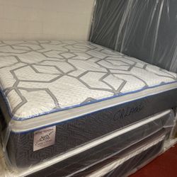 King Size Mattress 14” Inches Pillow Top Of High Quality Also Available in Twin-Full-Queen and Cali-King Same Day Delivery