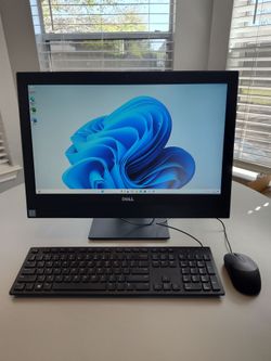 FAST DELL AIO/Core i5/12GB Ram/250GB SSD/WI-FI/HDMi/Webcam/Windows 11/Office/Warranty