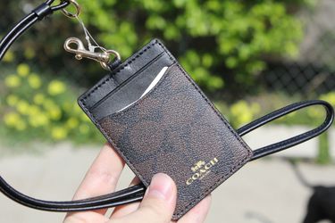 lv lanyard with id holder