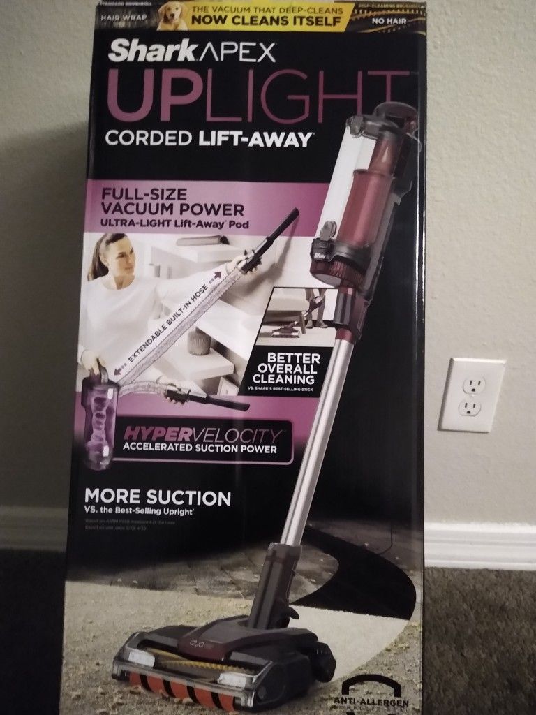 Brand New Shark Apex Uplight Vacuum