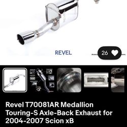 Revel Scion Xb Performance Exhaust