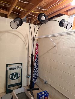 3 Head Arc Floor Lamp