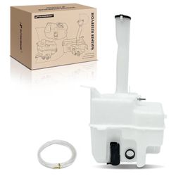 Windshield Washer Reservoir Compatible with Select Toyota Models - Sienna 1998 to 2003, with (Washer Pump/Filler Neck/Cap/Hose/Bracket) - Replace #8 5