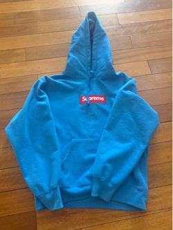 Supreme Cyan Box logo
