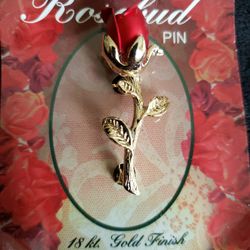 Rosebud  Pin/Brooch 