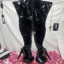 Ellie Knee High Boots Size 9 