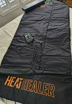 Heat Healer Infrared Sauna Blanket - Like New 1 x Used w/ Box Case Cushion