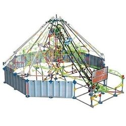 Space Mountain K'nex Disney World Parks building set - motorized Knex Disneyland glow in the dark track (2010) 1349 pieces motorized new selling for $