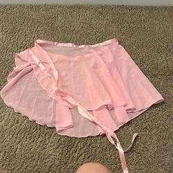 Pink Ballet Wrap Skirt 