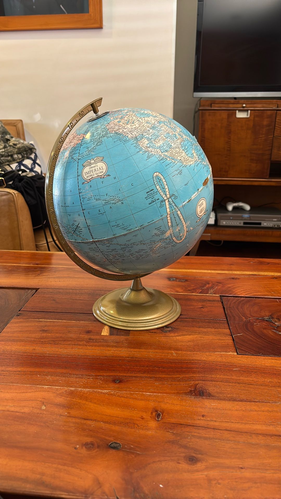 Vintage Crams imperial WORLD GLOBE