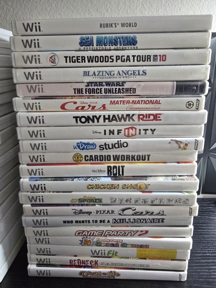 Nintendo Wii 20 Game Lot Number 2