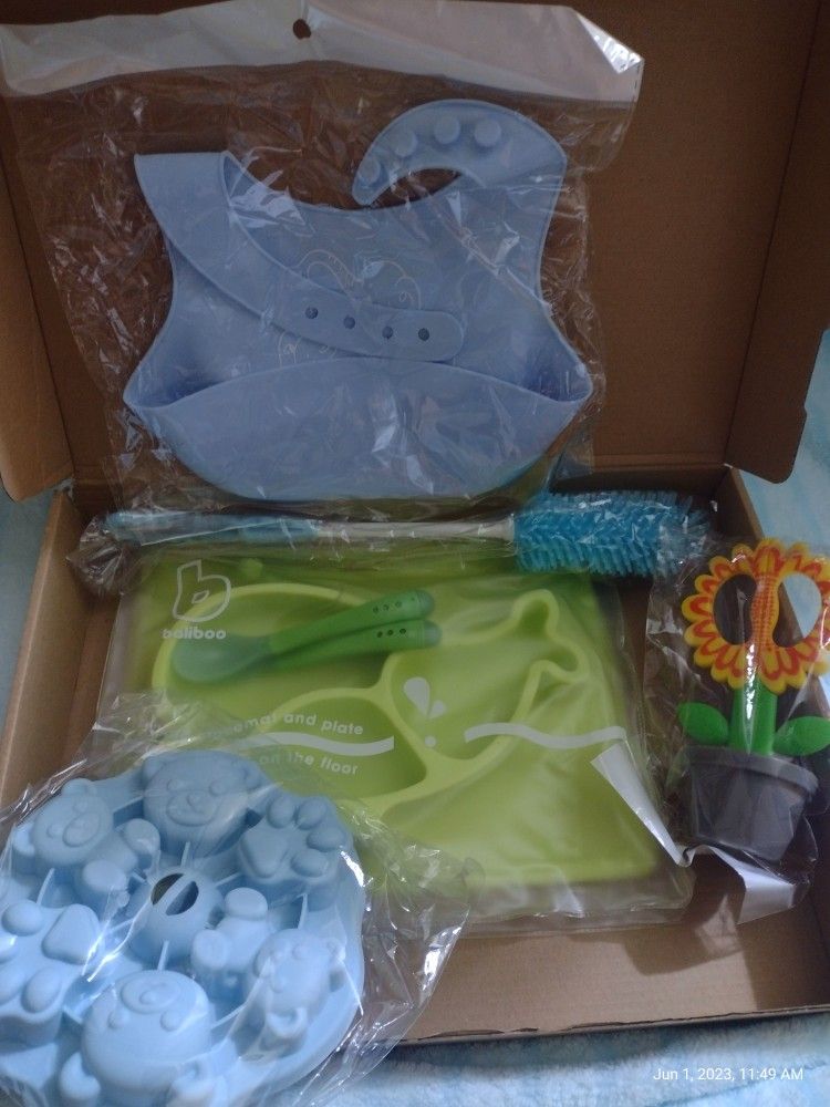 Silicone Baby Feeding Set