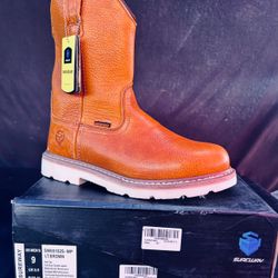 SUREWAY STEEL TOE WORK BOOTS 