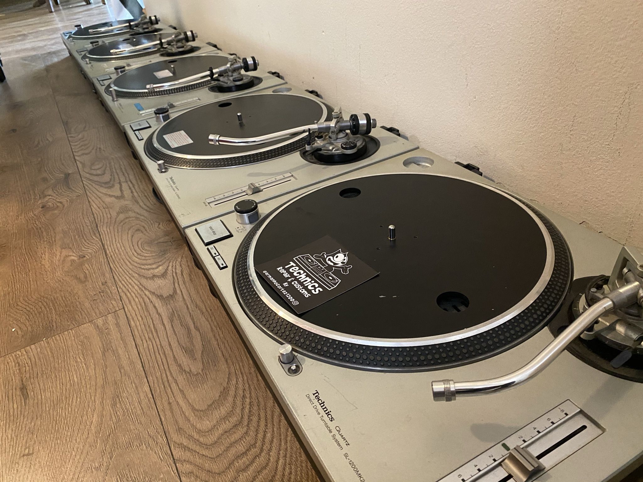 Technics 1200 Full Tune-ups, Repair & Custom Work