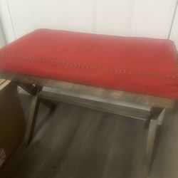 Stool.   27”w-21”height 