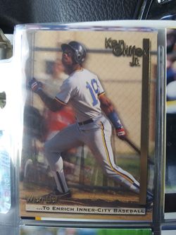 Ken Giffey Jr set of 3 cards