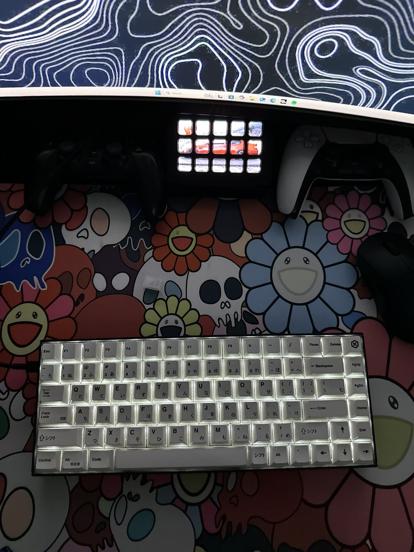 Keychron K2 75% Layout Bluetooth Wireless Mechanical Gaming Keyboard with Gateron G Pro Brown Switch/White LED Backlit/USB C/Anti Ghosting/N-Key Rollo