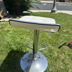 White Kitchen Stool