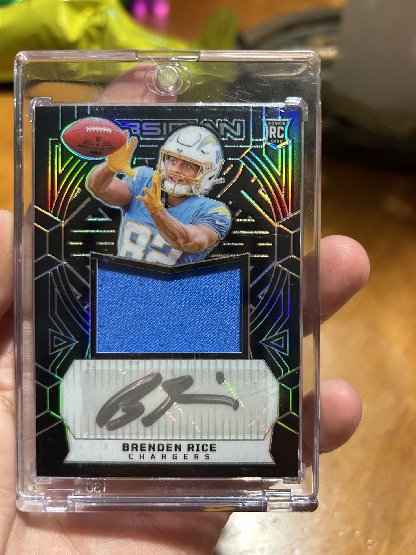 Brendon Rice Rookie Patch Auto /299