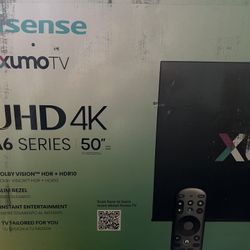 Hisense 50” TV  UHD 4K Brand New