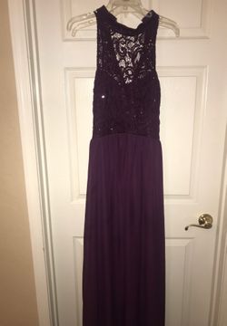 Dark Purple Prom/Evening Dress Size 9