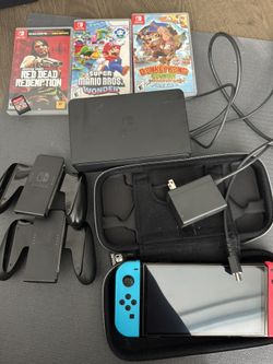 Nintendo Switch + Games