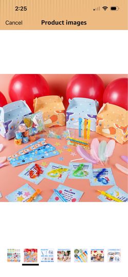 Kids Party Favor Set with Gift Boxes