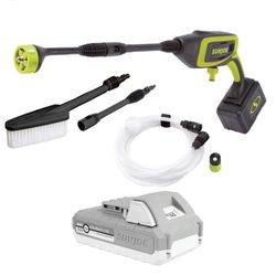 Sun Joe 24V Cordless Power Cleaner Kit – Battery & Charger