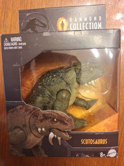 Jurrasic World Hammond Collection Scutosaurus Toy Figure