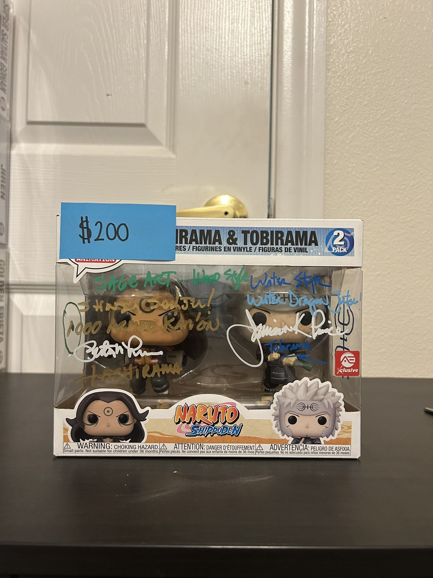 Signed Hashirama & Tobirama