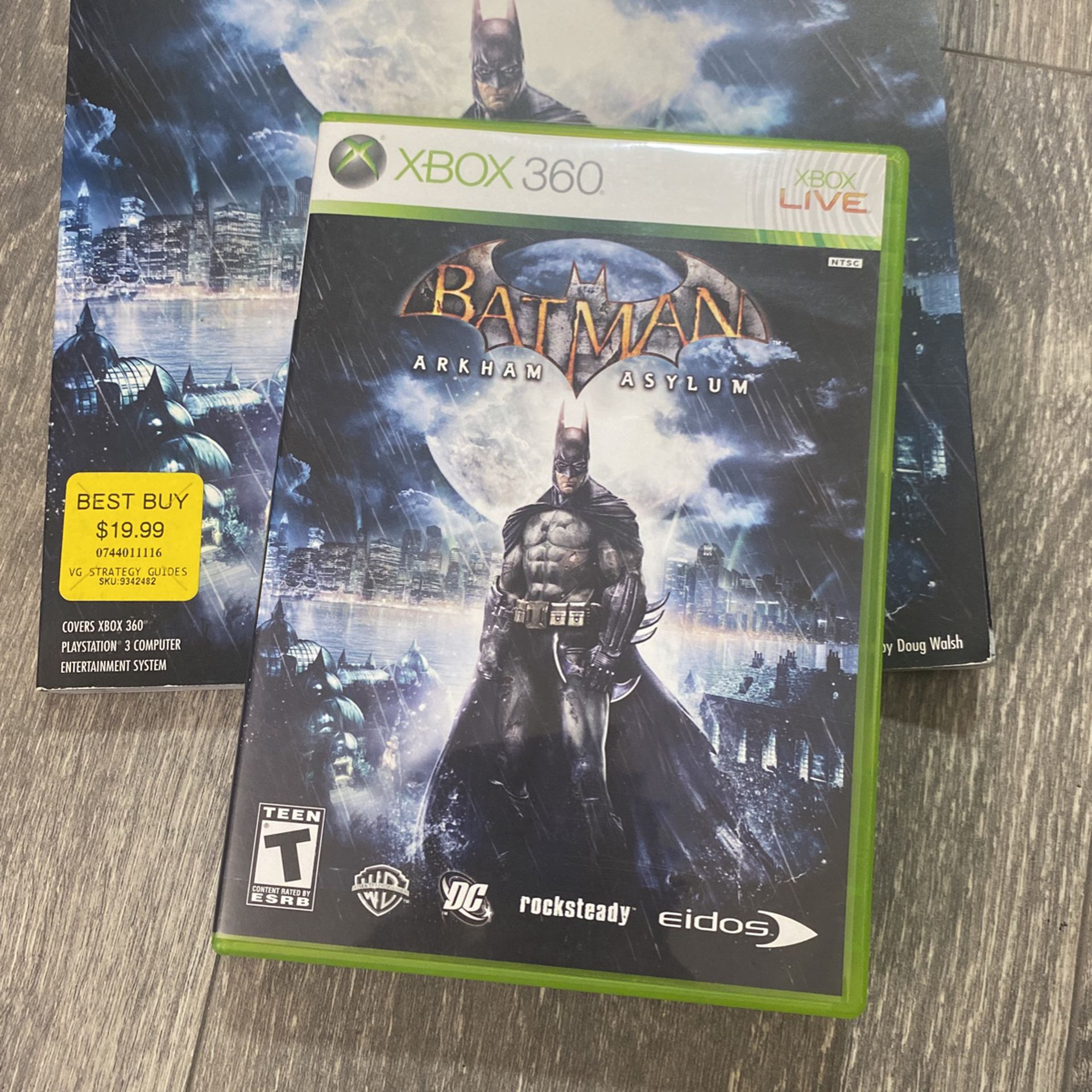 Xbox 360 Batman Arkham Asylum