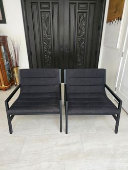 Two Limited-edition STAMPD x IKEA SPÄNST collaboration chairs