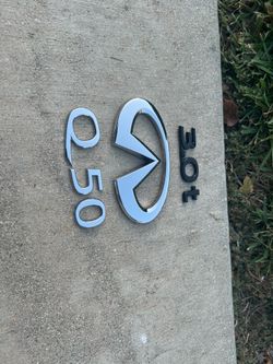 Infiniti q50 OEM badges