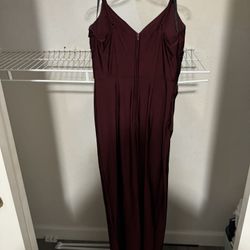 Windsor Maroon Dress