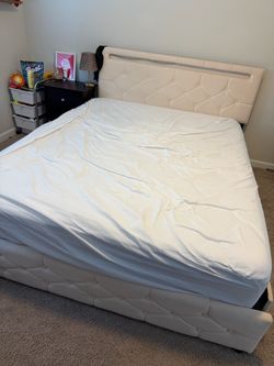 Queen Storage Bed (mattress not included)