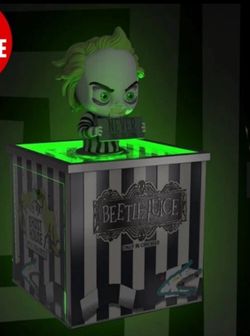 Beetlejuice Beetlejuice Cinemark Exclusive Light Up Popcorn Bucket Halloween