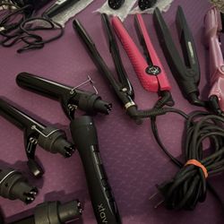 Ceramic Straightners & Curlers Bundle! $180