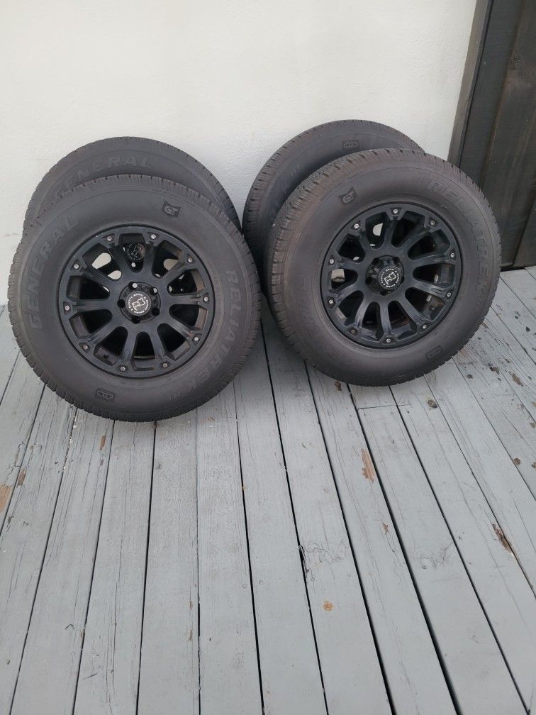 Jeep Wrangler TJ  Rims And Tires