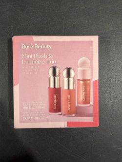 Rare Beauty Mini Blush & Luminize Trio