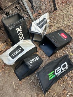lawn mower bag  / catcher