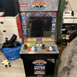 Street Fighter 2 1 Up Arcade Machine 