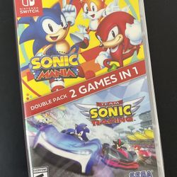 Sonic Mania & Sonic Racing Double Pack Nintendo Switch 