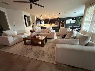 Living spaces sofa set